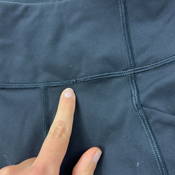 Lululemon Time To Sweat Crop *23" Black - Picture 4 of 8